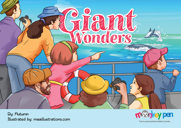 Giant Wonders  - Free Children's Story book Coverpage