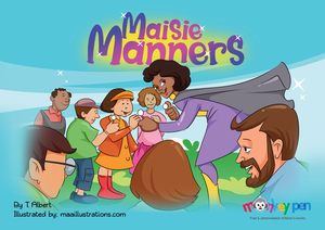  Maisie Manners - Free Children's Story book Coverpage
