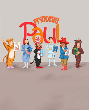 Princess Paul - Free Children's Story book Coverpage