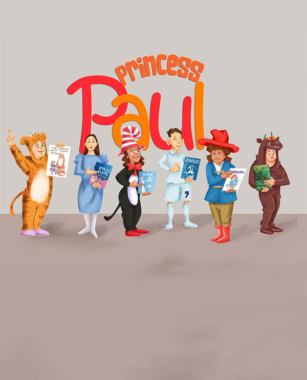 Princess Paul - Free Children's Story book Coverpage