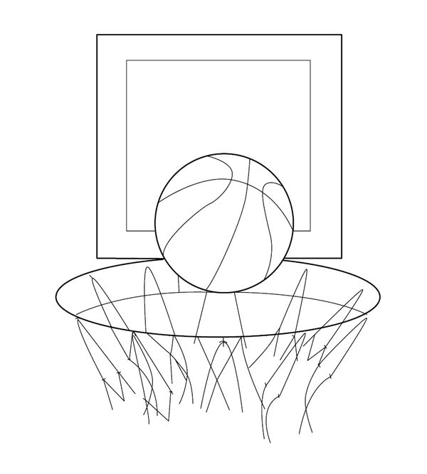 Basketball Coloring page – fun and educational printable for children