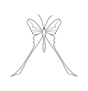 Butterfly  coloring page – fun and educational printable for children