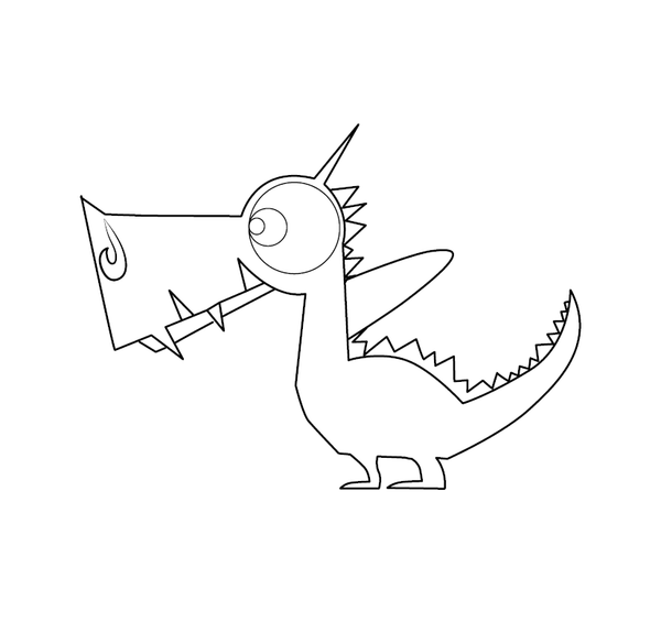 Fiction Coloring Book