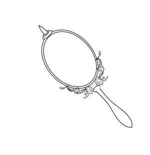 Mirror Coloring page – fun and educational printable for children