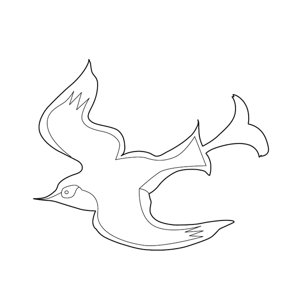 Bird  Picture For Kids coloring page – fun and educational printable for children