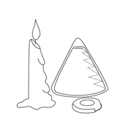 Free Printable Fire Cracker Coloring Image For Kids