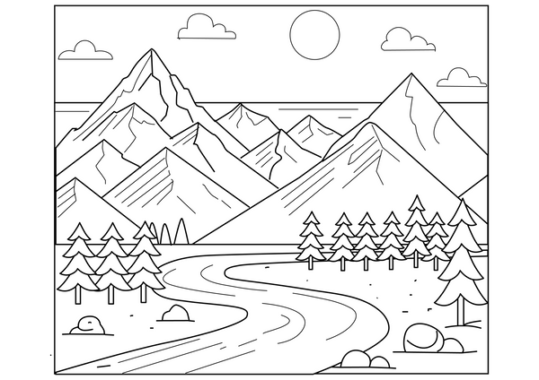 India Coloring Book