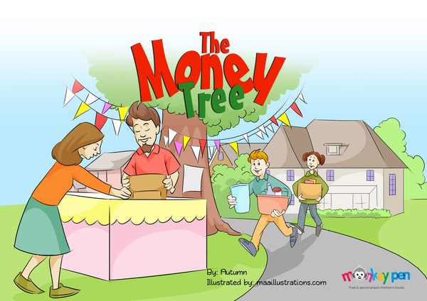 The Money Tree - Free Children's Story book Coverpage