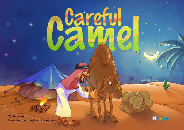 Careful Camel - Free Children's Story book Coverpage