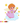 Color-by-number worksheet of an angel holding a magic wand – free download for kids to color wings, gown, and stars.