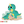 Downloadable color-by-number worksheet of baby dinosaurs playing in a prehistoric landscape.

