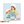 Downloadable color-by-number worksheet of a mom and child spending time together in a kitchen, with numbered areas for clothing, faces, and background.

