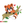 Color-by-number worksheet of a red panda – free download for kids to color red fur, striped tail, and forest leaves.
