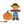 Color-by-number worksheet of a pumpkin with a cute scarecrow – free download for kids to color outfit, pumpkin, and fall scene.
