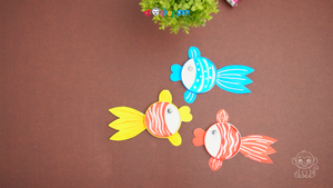 Paper Cup Fish Craft 16