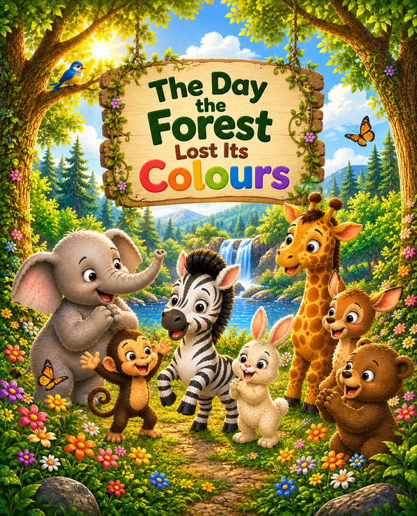 THE DAY THE FOREST LOST ITS COLOURS | Free Children Book from Monkey Pen
