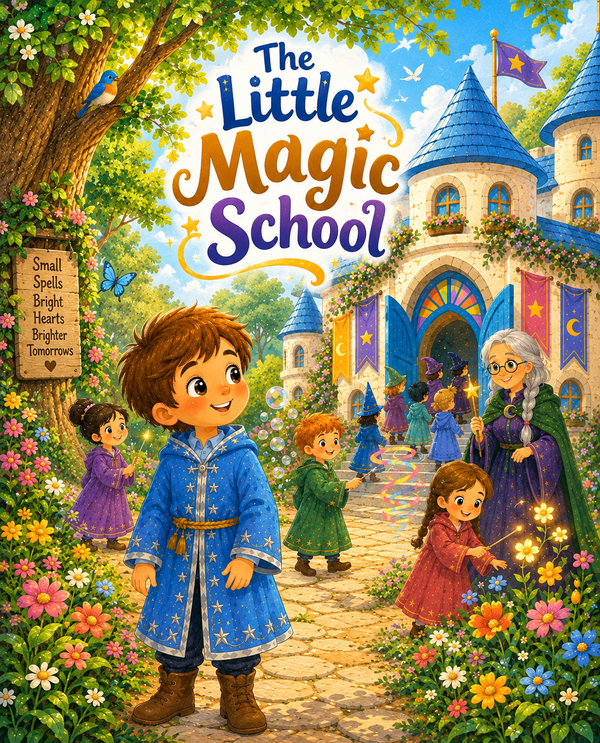 THE LITTLE WAND THAT WOULDN'T SPARK | Free Children Book from Monkey Pen