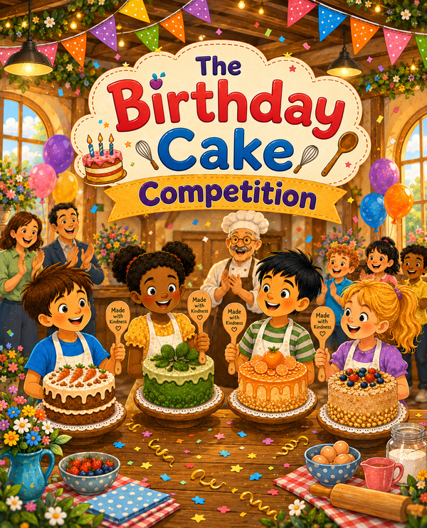 THE BIRTHDAY CAKE COMPETITION | Free Children Book from Monkey Pen