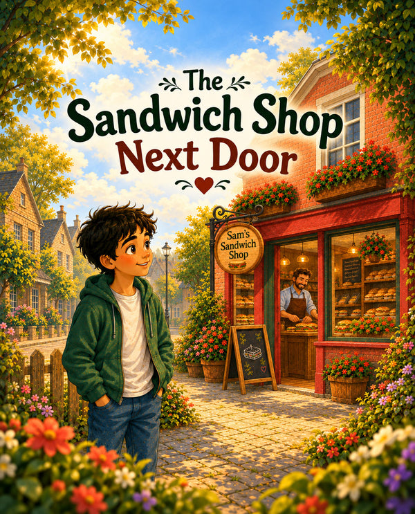 THE SANDWICH SHOP NEXT DOOR | Free Children Book from Monkey Pen