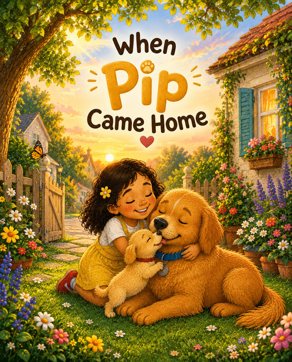 WHEN PIP CAME HOME | Free Children Book from Monkey Pen
