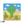 Color-by-number worksheet of a cactus plant – free download for kids to color green cactus, desert rocks, and sunny background.
