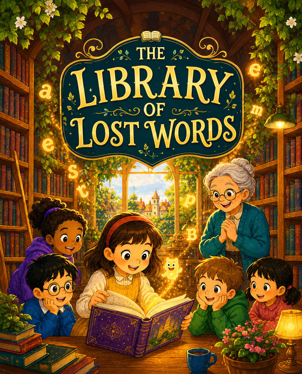THE LIBRARY OF LOST WORDS | Free Children Book from Monkey Pen