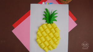 Pinapple Craft Step 18