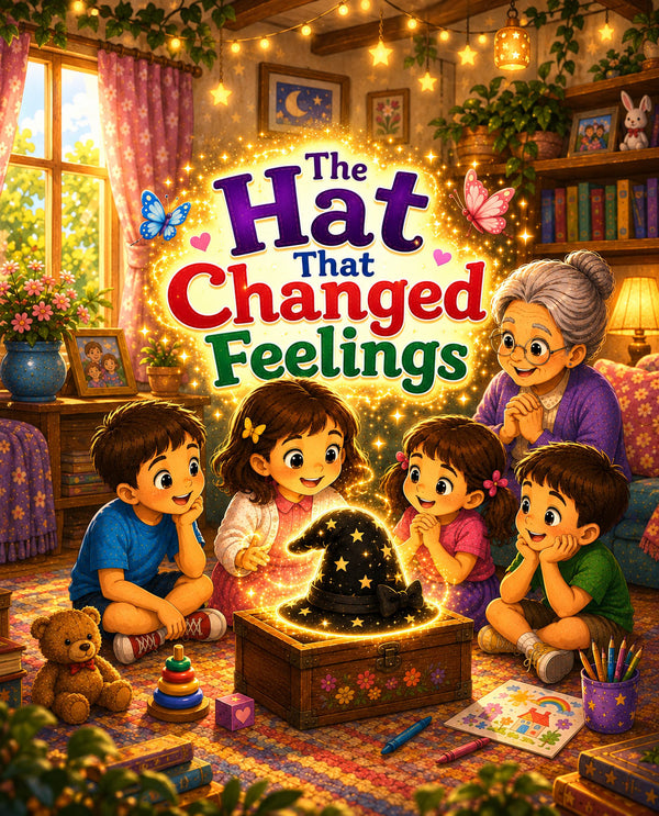 THE HAT THAT CHANGED FEELINGS | Free Children Book from Monkey Pen