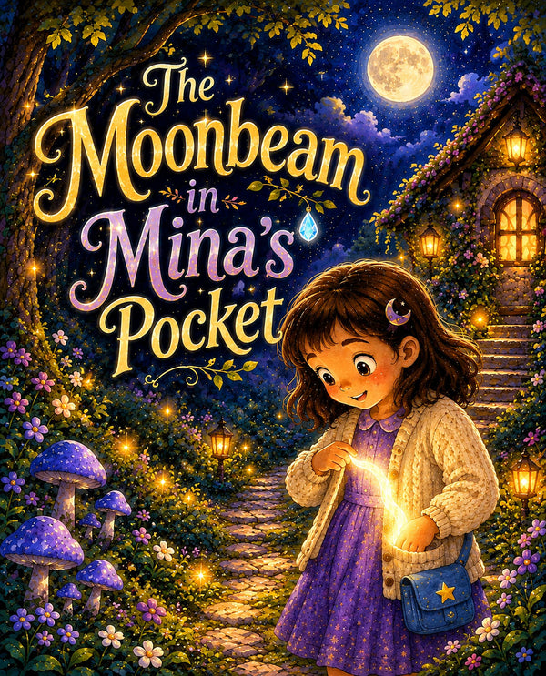 THE MOONBEAM IN MINA'S POCKET | Free Children Book from Monkey Pen