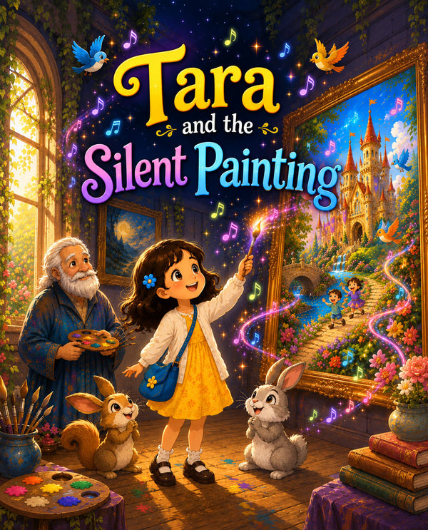 TARA AND THE SILENT PAINTING | Free Children Book from Monkey Pen