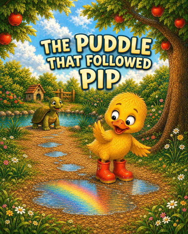 THE PUDDLE THAT FOLLOWED PIP | Free Children Book from Monkey Pen