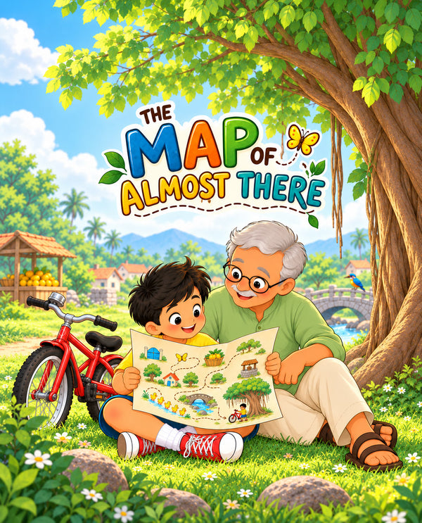 THE MAP OF ALMOST THERE | Free Children Book from Monkey Pen