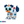 Color-by-number worksheet of a futuristic robot dog – free download to color mechanical parts, glowing eyes, and circuit background.