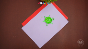 Paper Cup Turtle Craft Step 20