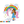 Downloadable color-by-number worksheet of a girl riding a unicorn, with numbered sections for hair, mane, stars, and clouds.