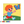 Color-by-number worksheet of a boy and butterfly – free download to color his outfit, butterfly wings, and outdoor scene.