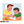 Father guiding child with homework at a desk, family bonding educational coloring activity for children.  