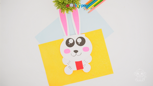 Rabbit Face Craft Step 23