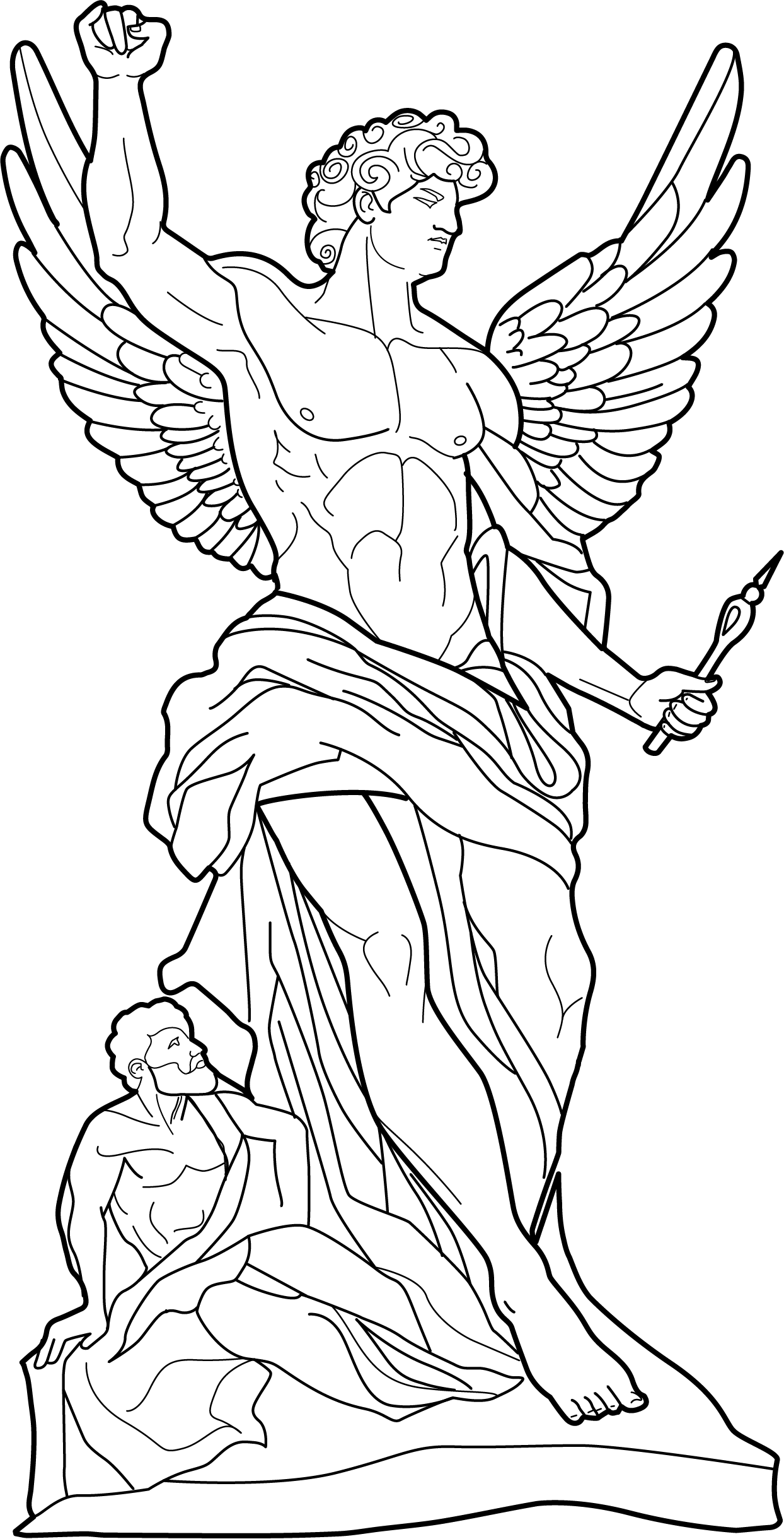 Greek Mythology Gods Drawings