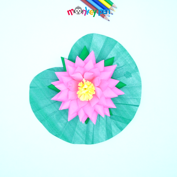 Paper Lotus Craft Step 24