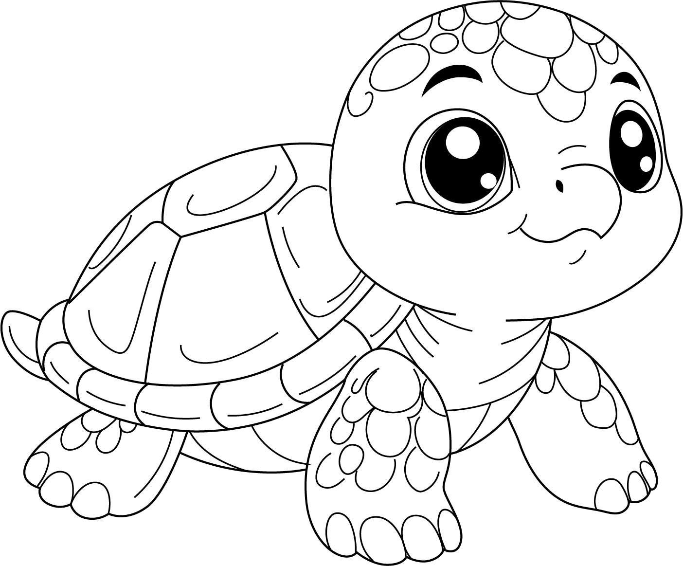 printable-baby-turtle-coloring-page for Free Printable Pictures Of Turtles Printable Baby Turtle Coloring Page for Free Printable Pictures Of Turtles