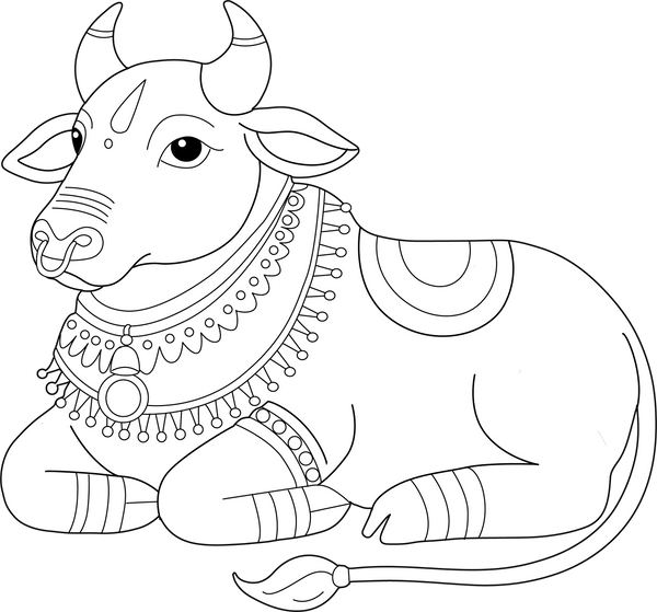 Hindu Coloring Book