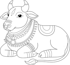 Nandi Dev coloring page – fun and educational printable for children