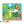 Downloadable color-by-number worksheet of a frog watching a butterfly in nature, with numbered areas for frog, butterfly, and outdoor scenery.