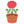 Blooming rose flower, floral colour by number activity for children.