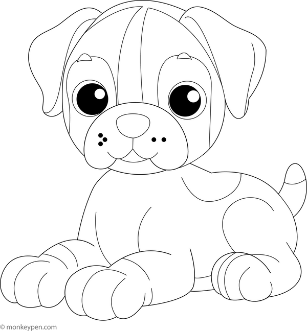 Dog Coloring Book