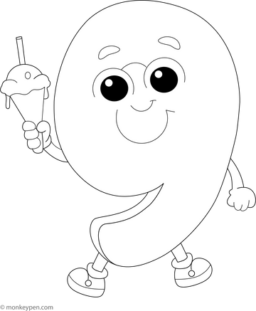 Colouring 9 Free Numbers Coloring Pages – Printable Counting Fun for Kids