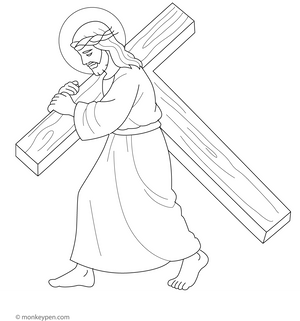 Good Friday Coloring Page