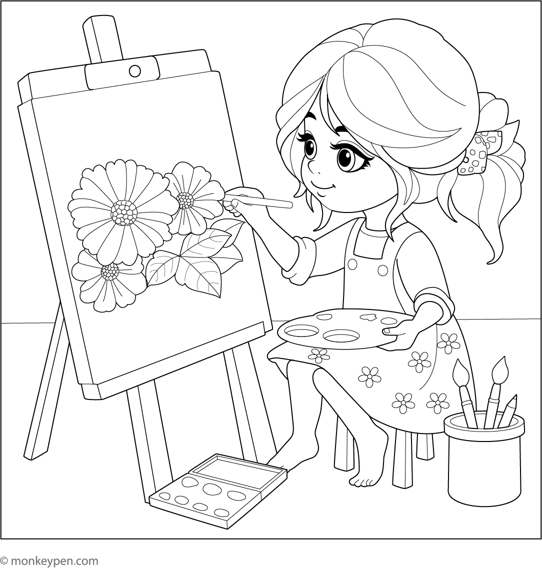Art Painting Coloring Pages 2025 art-painting-coloring-pages-2025