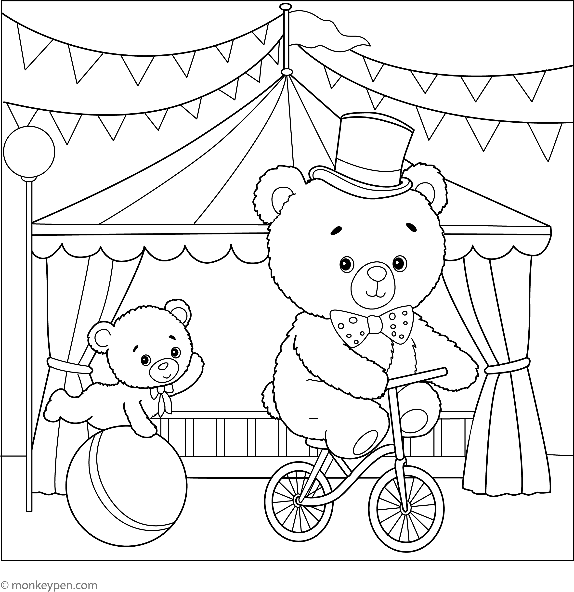 Circus Coloring Sheets 2025 circus-coloring-sheets-2025